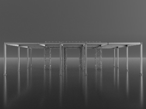 Pergola 3Dモデル