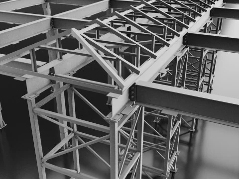 Pergola 3D Model