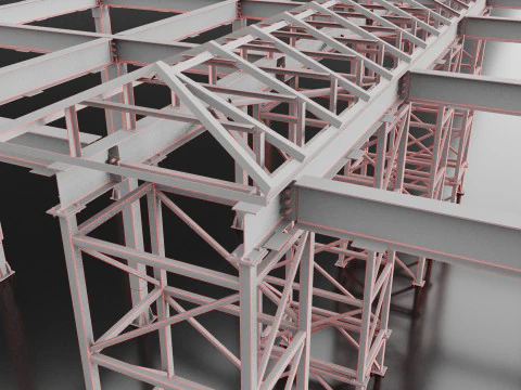 Pergola 3D Model
