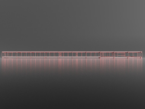 Industrial Metal Ramp 3D मॉडल