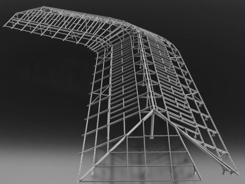 Roof Metal 3D Model