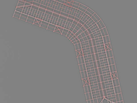 Roof Metal 3D Model