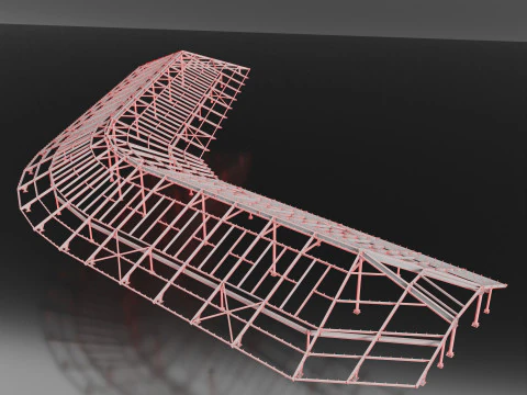 Roof Metal 3D Model