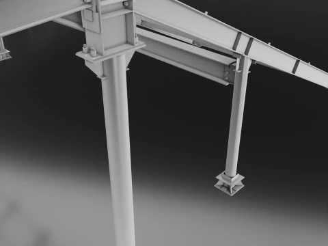 Roof Metal 3D Model