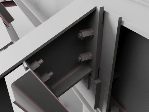 Roof Metal 3D Model