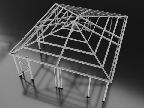 Roof Metal 3D Model