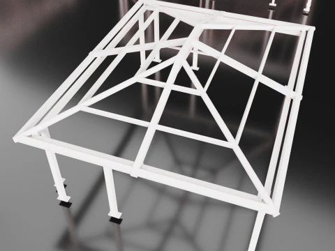 Roof Metal 3D Model