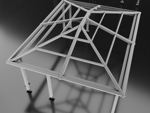 Roof Metal 3D-Modell