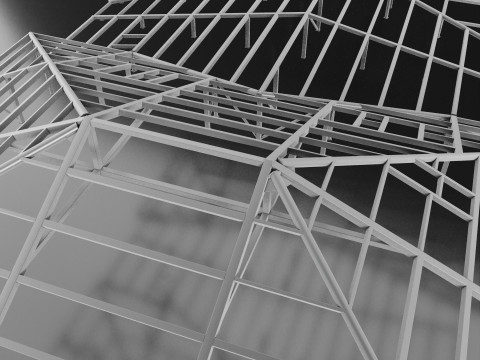 Roof Metal 3D-Modell