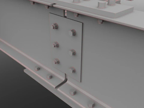 Industrial Metal Building 3D Model