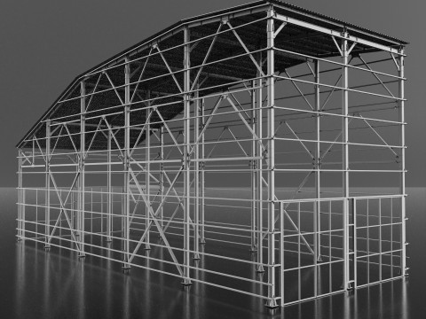Grain Warehouse Modèle 3D