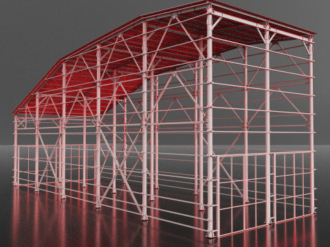 Grain Warehouse 3D 模型