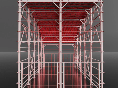 Grain Warehouse 3D Model