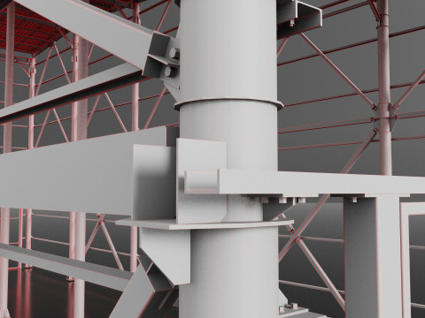 Grain Warehouse 3D 模型
