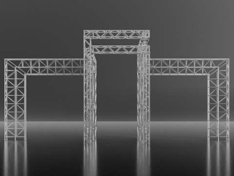 Steel constructions 3Dモデル