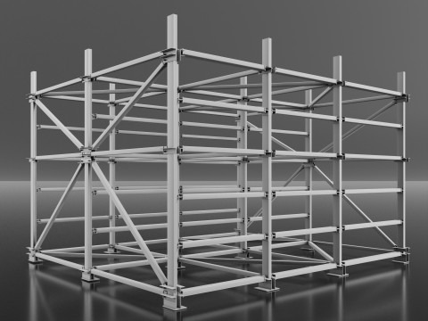Rack Metal 3D 모델
