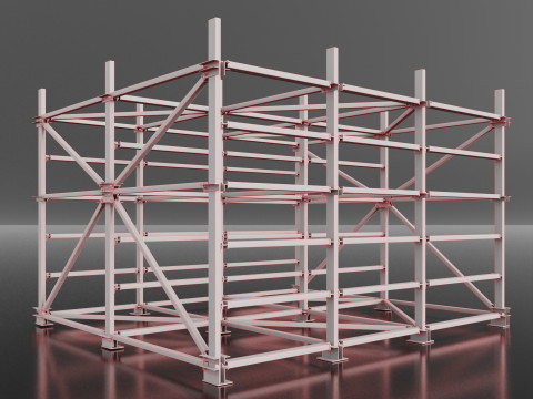 Rack Metal Modelo 3D