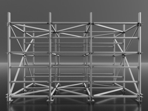 Rack Metal Modelo 3D