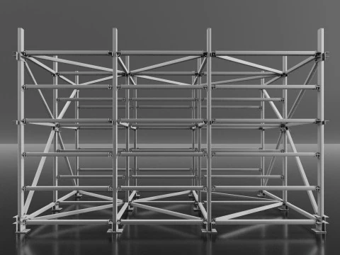 Rack Metal 3D Model