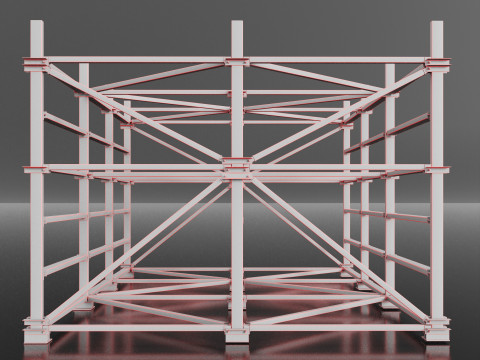 Rack Metal Modelo 3D