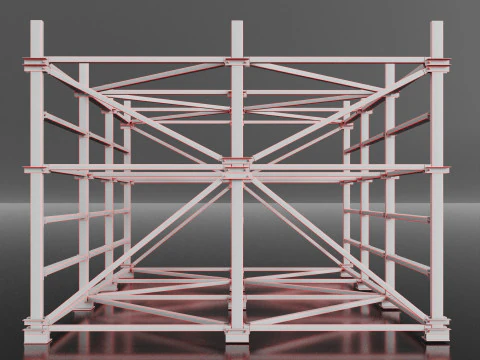Rack Metal 3D Model