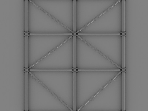 Rack Metal Modelo 3D