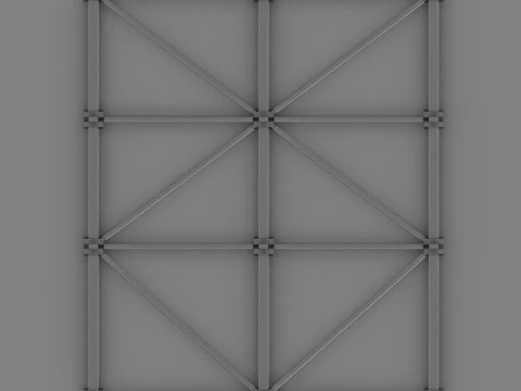 Rack Metal 3D Model