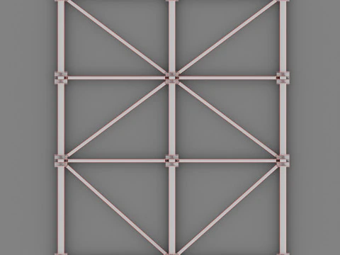Rack Metal 3D Model
