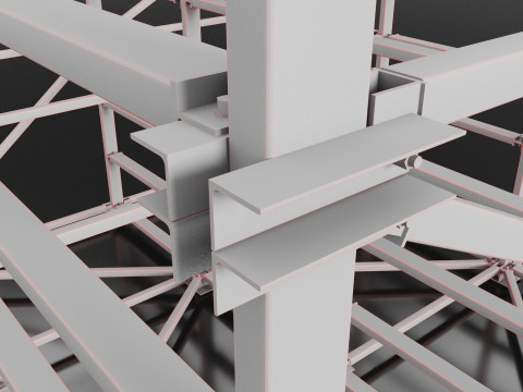 Rack Metal Modelo 3D