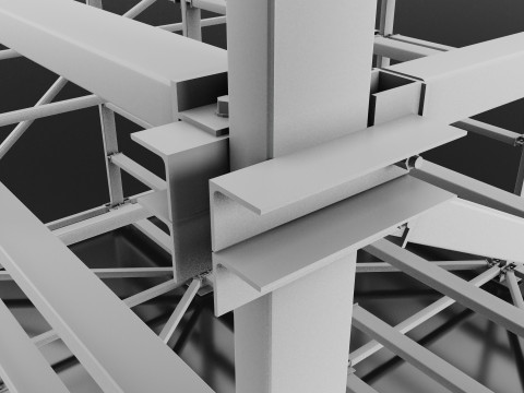 Rack Metal Modelo 3D