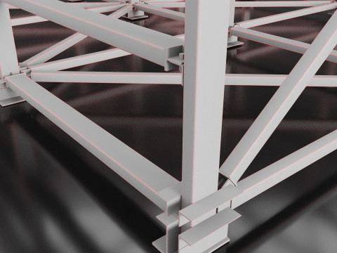 Rack Metal Modelo 3D