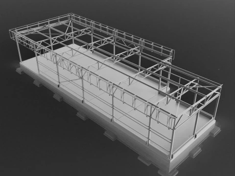Metal construction 3D Model
