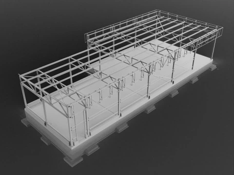 Metal construction 3D Model