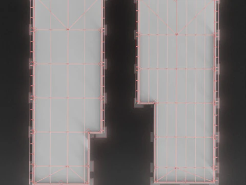 Metal construction 3D Model