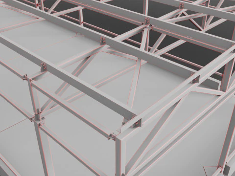 Metal construction 3D Model