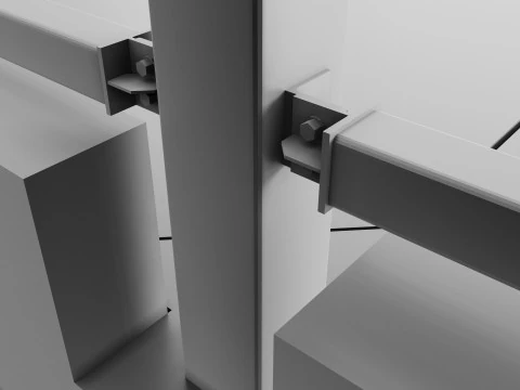 Metal construction 3D Model
