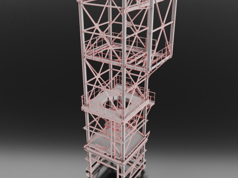 Metal Tower Modello 3D