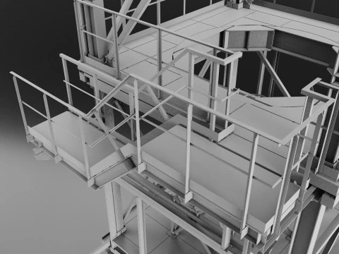 Metal Tower 3D Model
