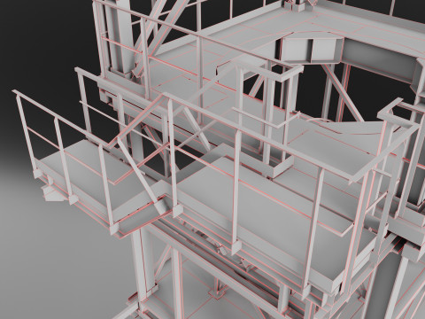 Metal Tower Modello 3D