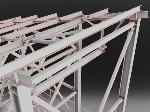 Metal Tower 3D Model