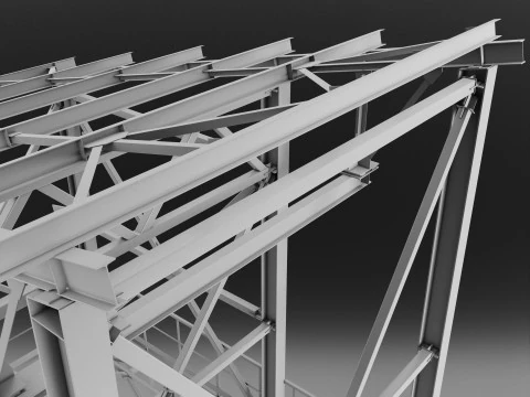 Metal Tower 3D Model