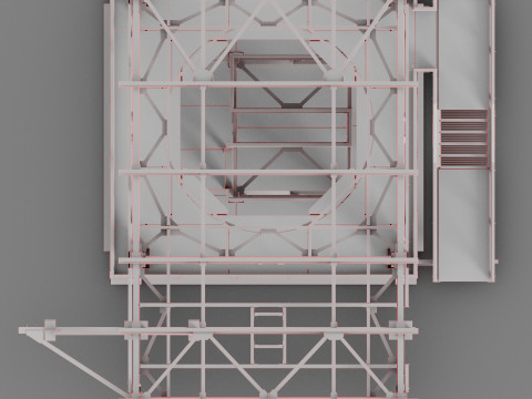 Metal Tower Modello 3D