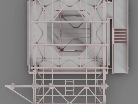 Metal Tower 3D Model
