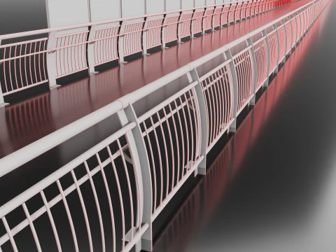 Fencing 3D Model