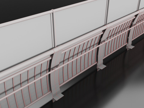 Fencing 3D Model