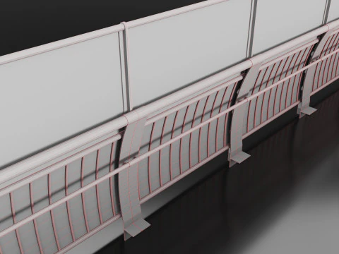Fencing 3D Model