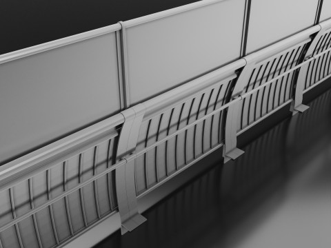 Fencing 3D Model
