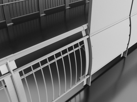 Fencing 3D Model