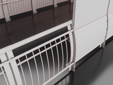 Fencing 3D Model