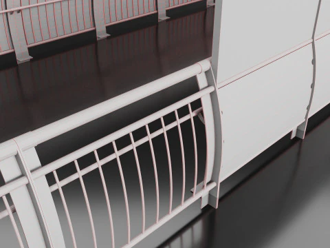 Fencing 3D Model